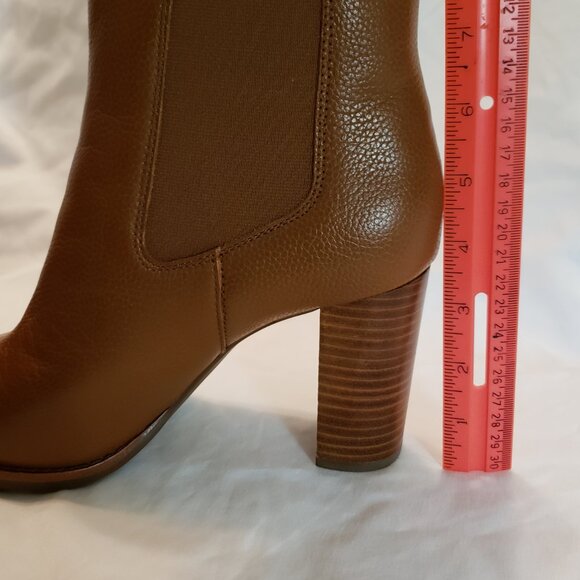 Lauren Ralph Lauren Womens Mylah Tan Chelsea Boots 9 B (M) - Picture 4 of 10